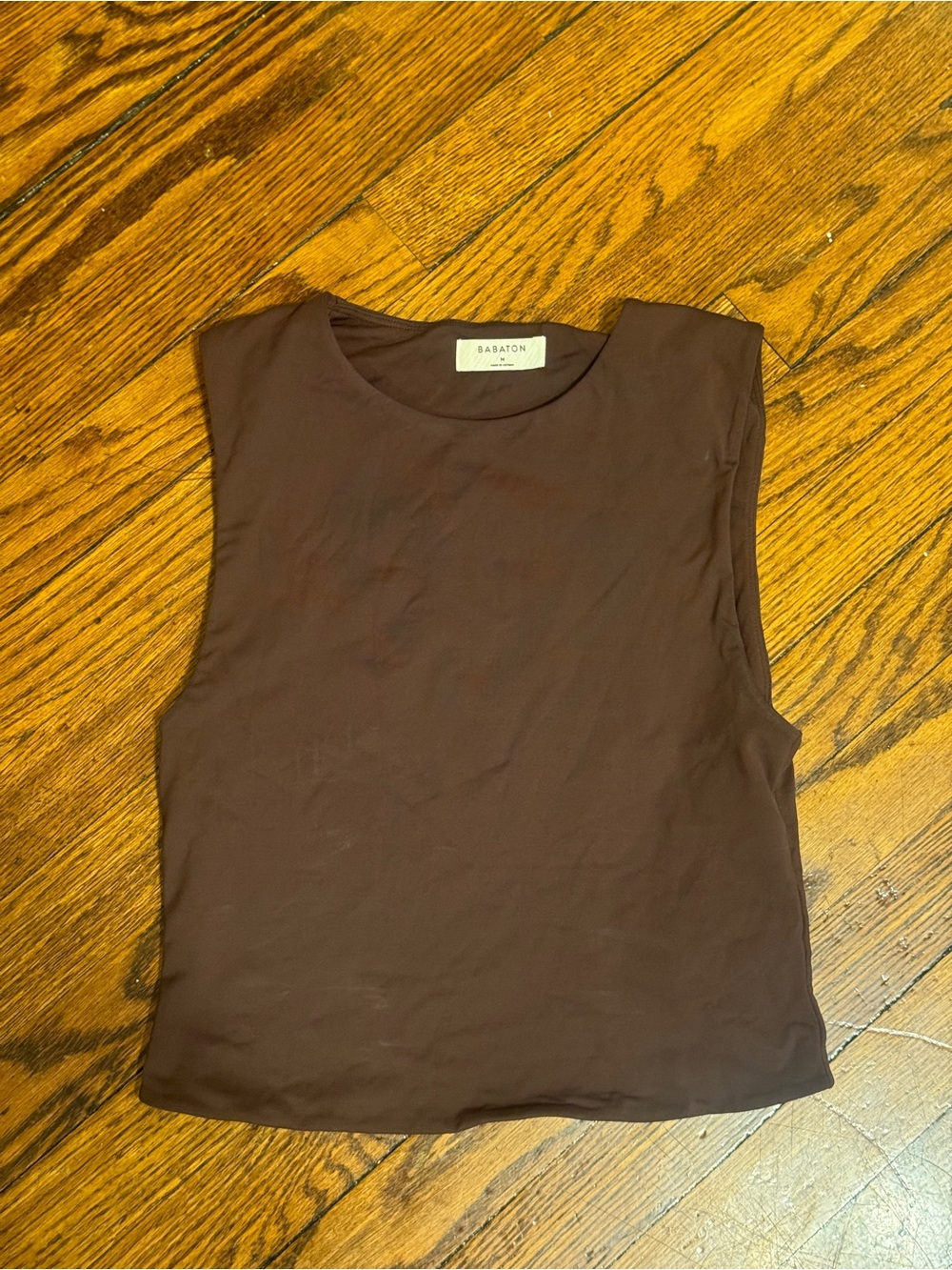 Aritzia Babaton Original Contour Tenor Crew Tank - Picture 2 of 2